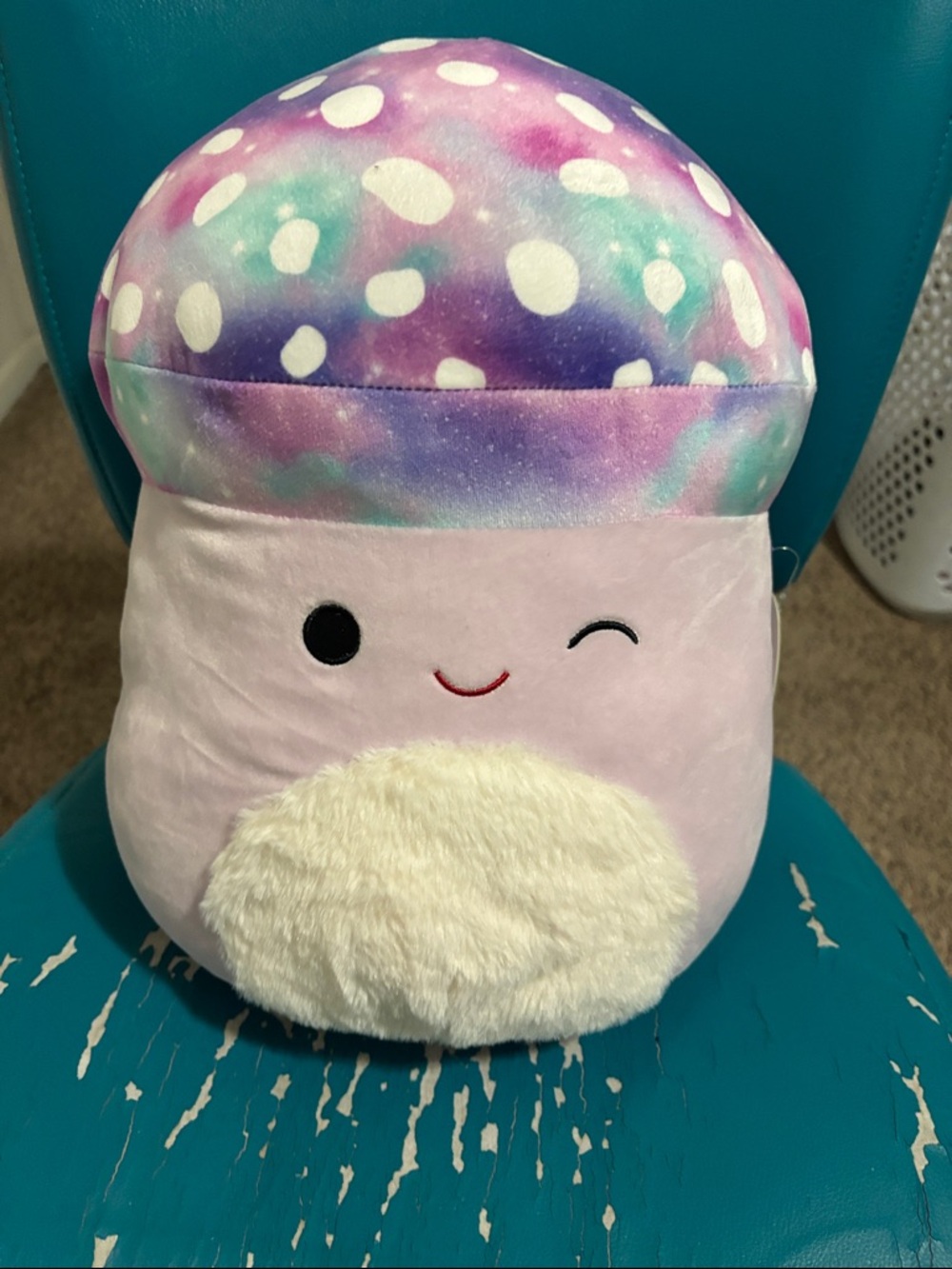 Minya the Mushroom Squishmallow 12" NWT